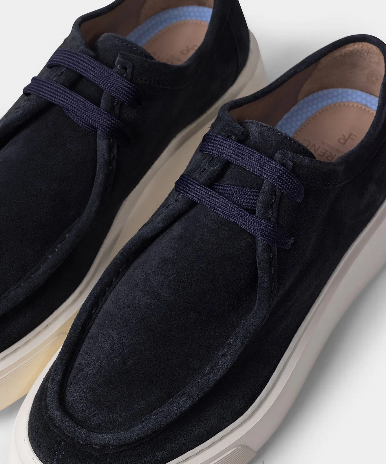 Fernabee Deep Blue Suede