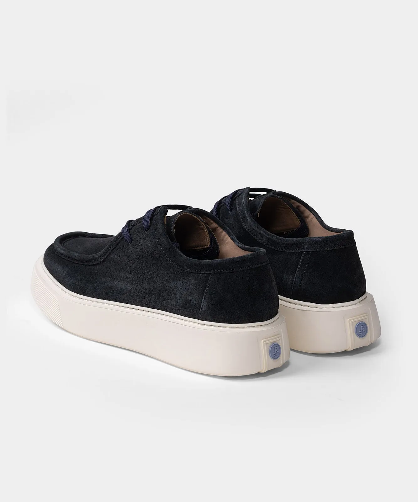 Fernabee Deep Blue Suede