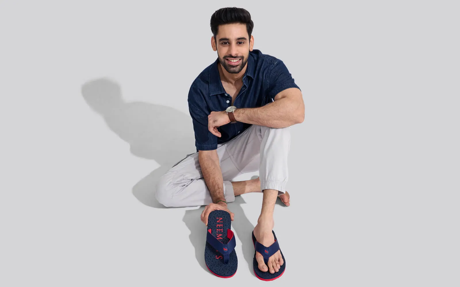 Float Ease Flips : Navy - Red