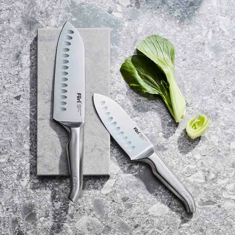 Furi Pro East/West™ Santoku and Diamond Fingers Set 3 Piece