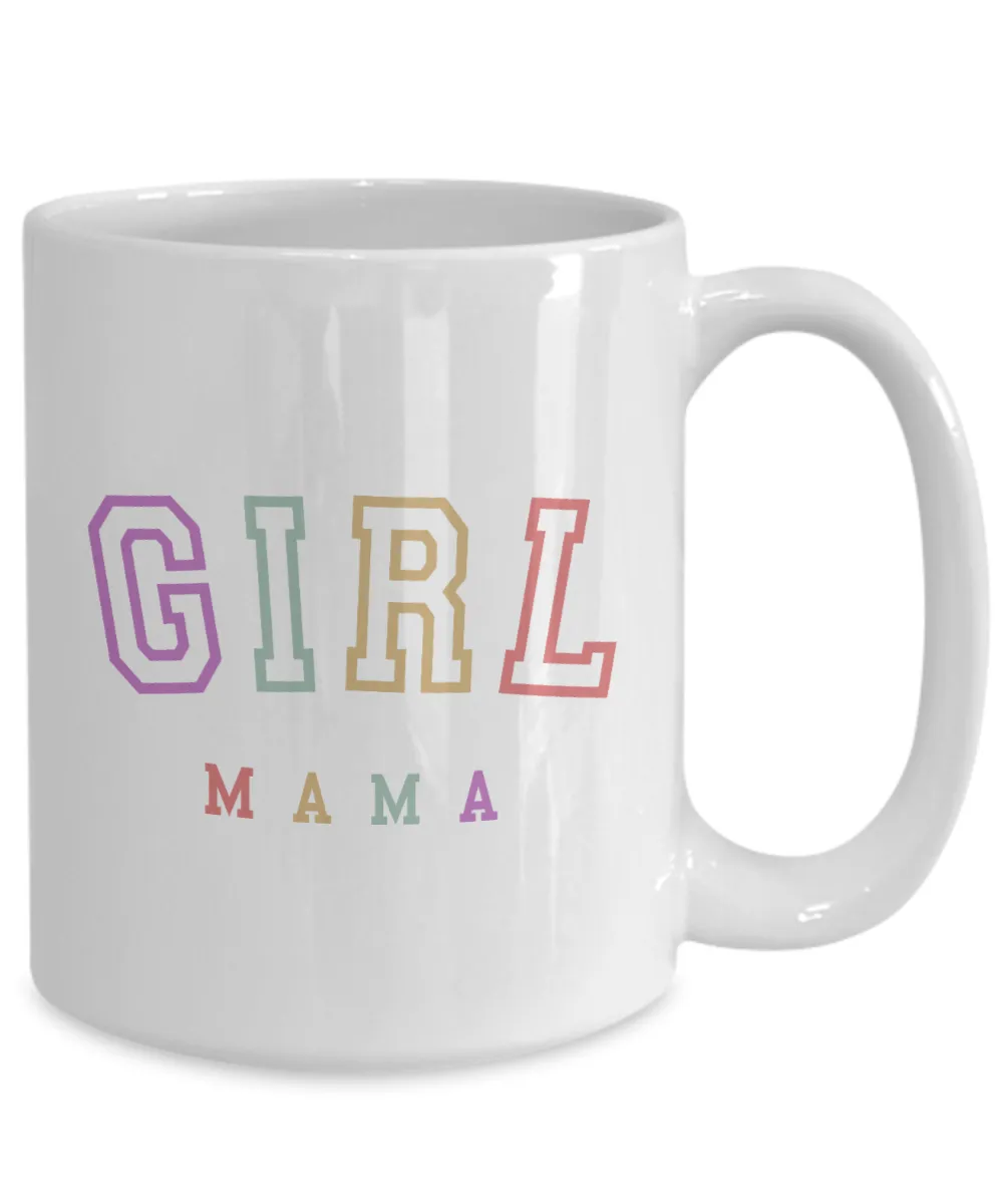 Girl Mama Mug, Expectant Mom Gift, Maternity Mug, Mother's Day Gift, Pregnancy Gift, Gift for Mom From Kids, Coffee Cup