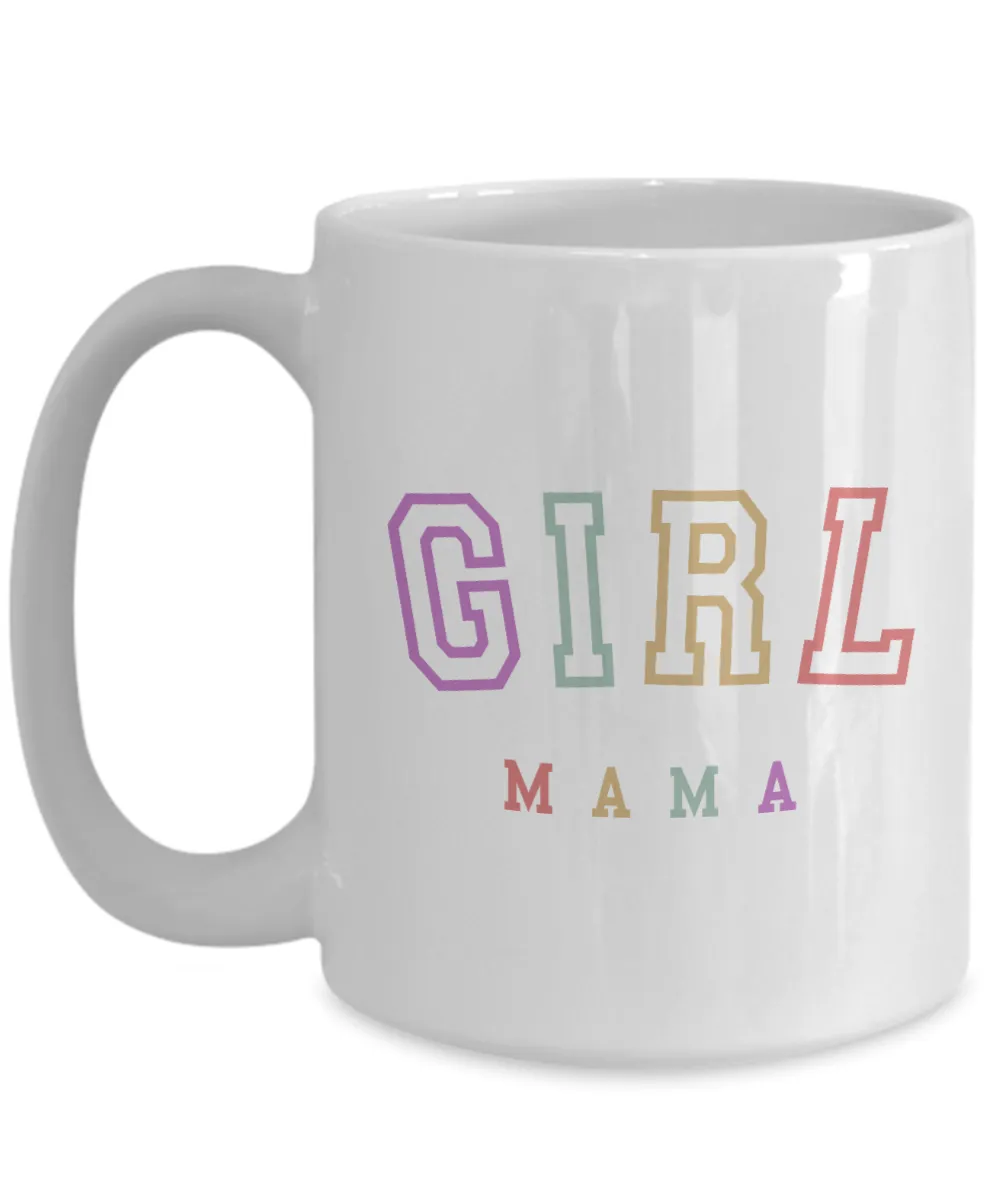 Girl Mama Mug, Expectant Mom Gift, Maternity Mug, Mother's Day Gift, Pregnancy Gift, Gift for Mom From Kids, Coffee Cup