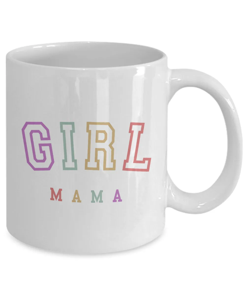 Girl Mama Mug, Expectant Mom Gift, Maternity Mug, Mother's Day Gift, Pregnancy Gift, Gift for Mom From Kids, Coffee Cup