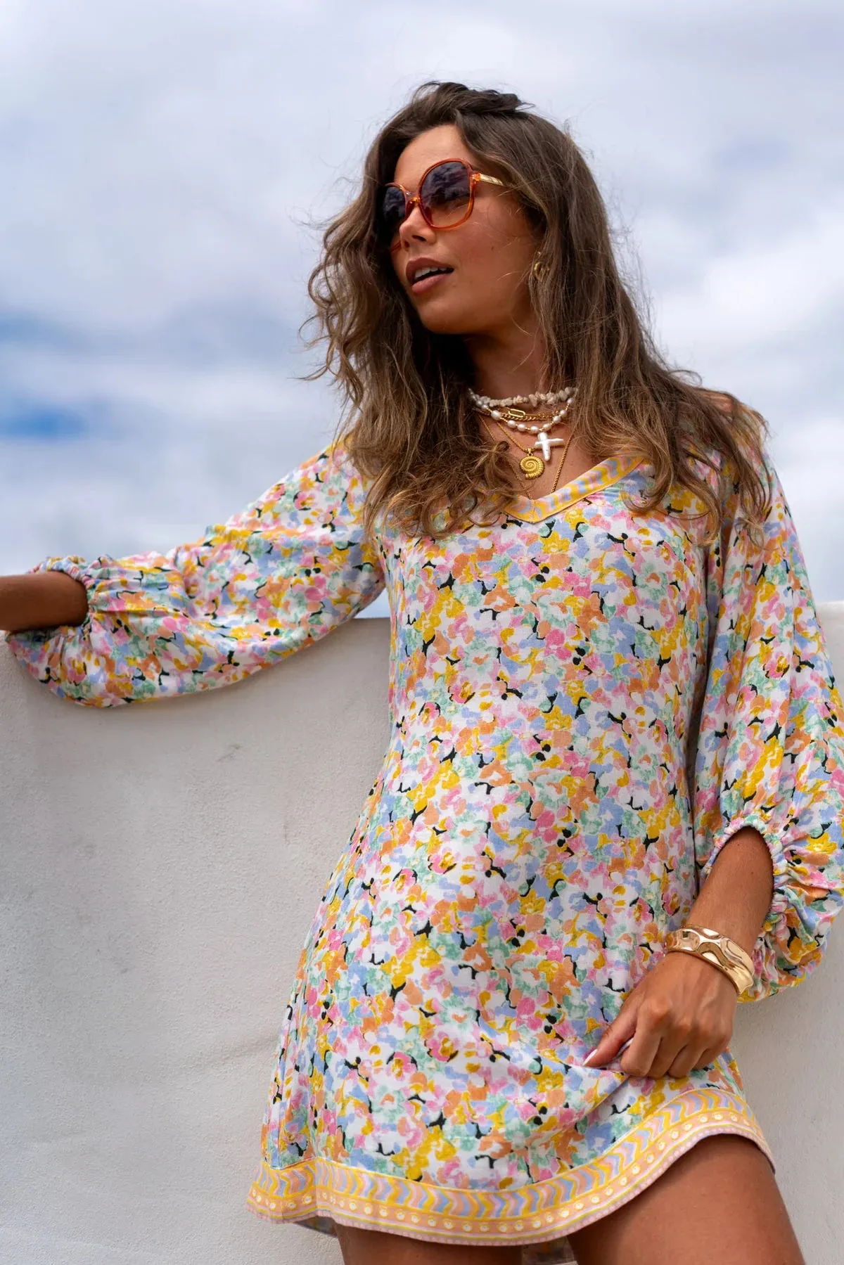 Goldie Petal Tunic