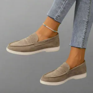 Hannah | Handmade elegant suede moccasins