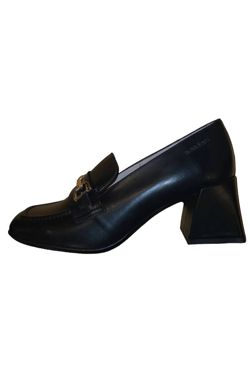Heel moccasin Black
