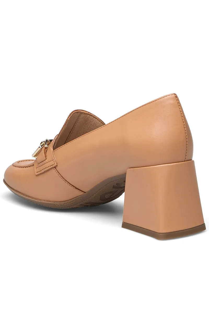 Heel moccasin Sand