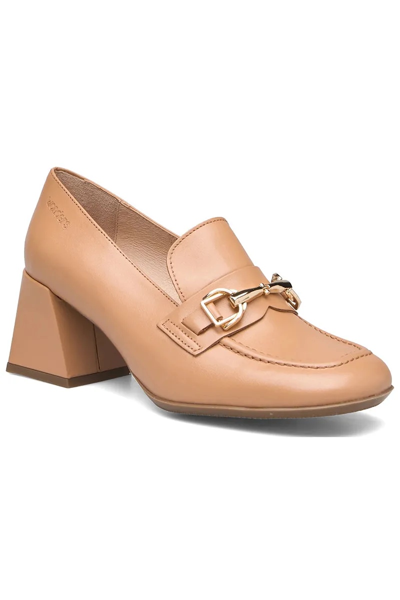 Heel moccasin Sand