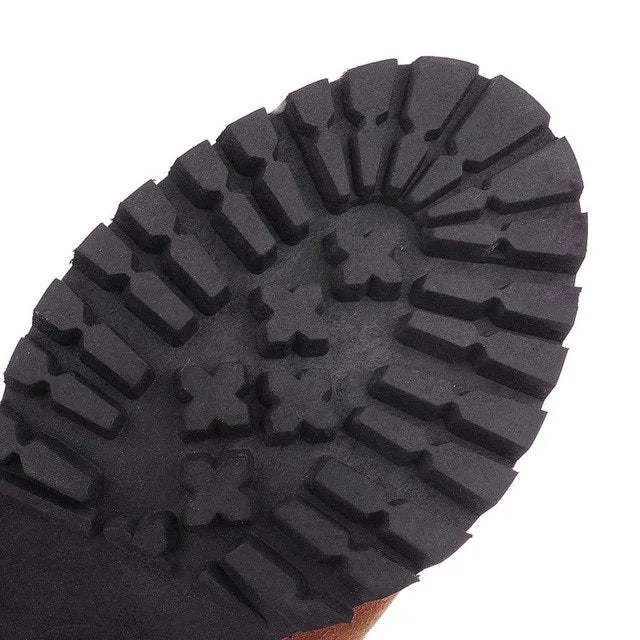 High Heel handmade Boots for Women Fashion PU Leather Pointed Toe Platform Heel Lace Up Shoes