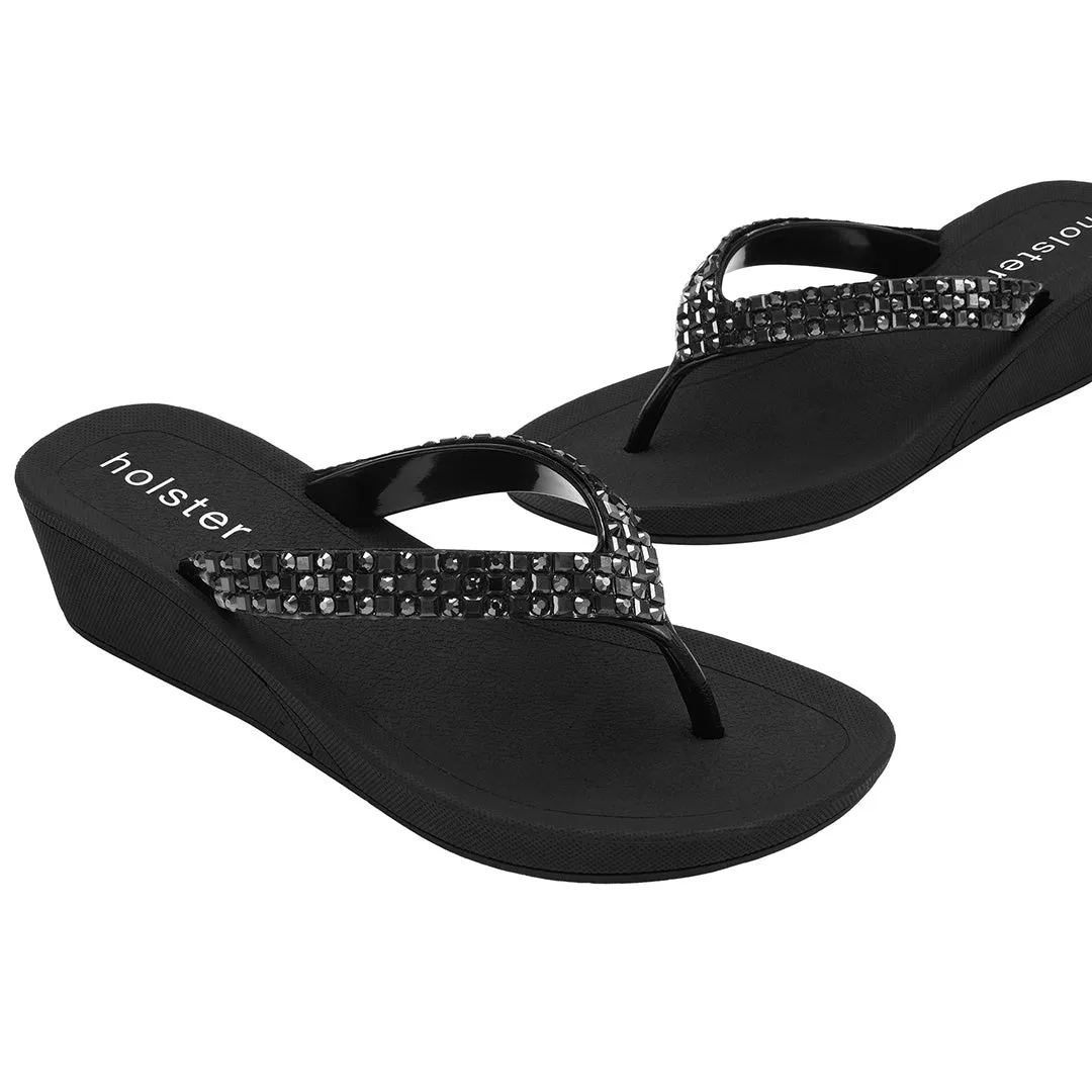 Hope Wedge - Black