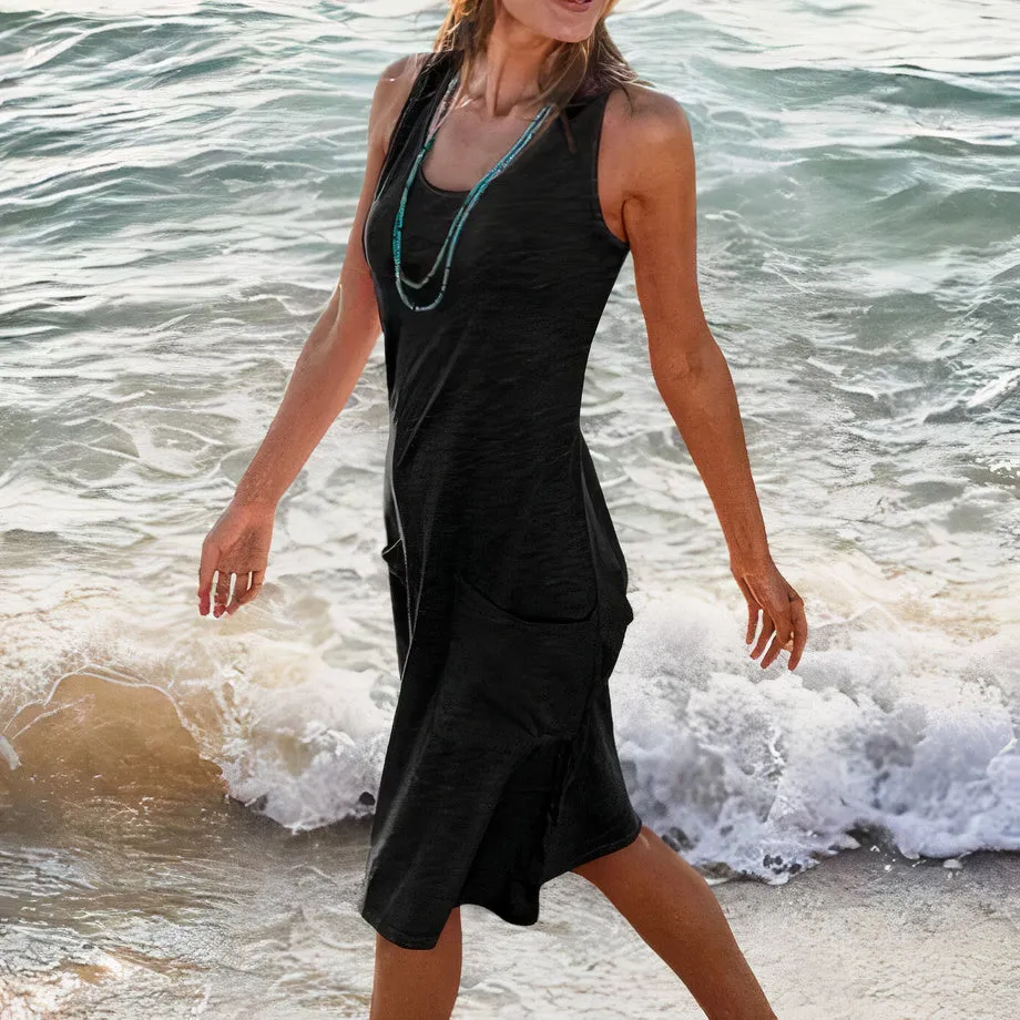 Hyacinth | Cotton-Linen Summer Dress