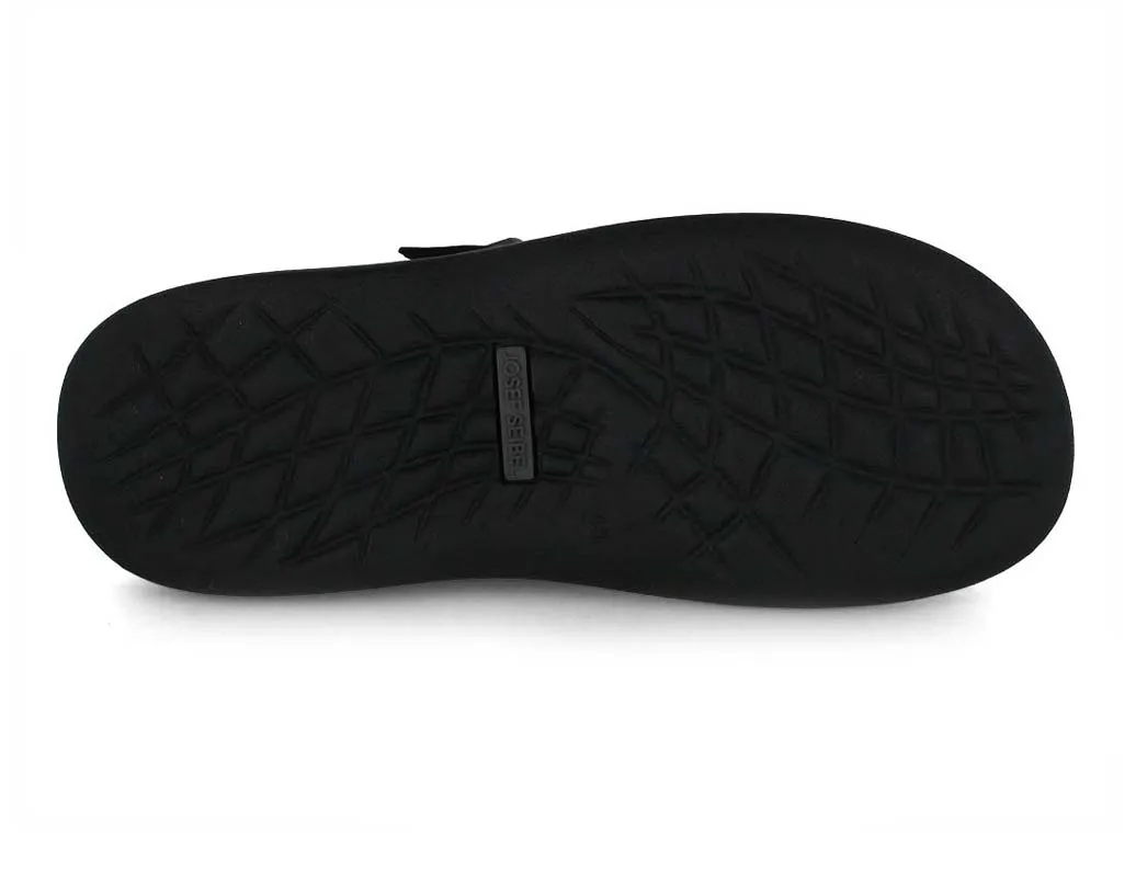 J. Seibel Men Leather Slippers Width G 'Madrid' , black