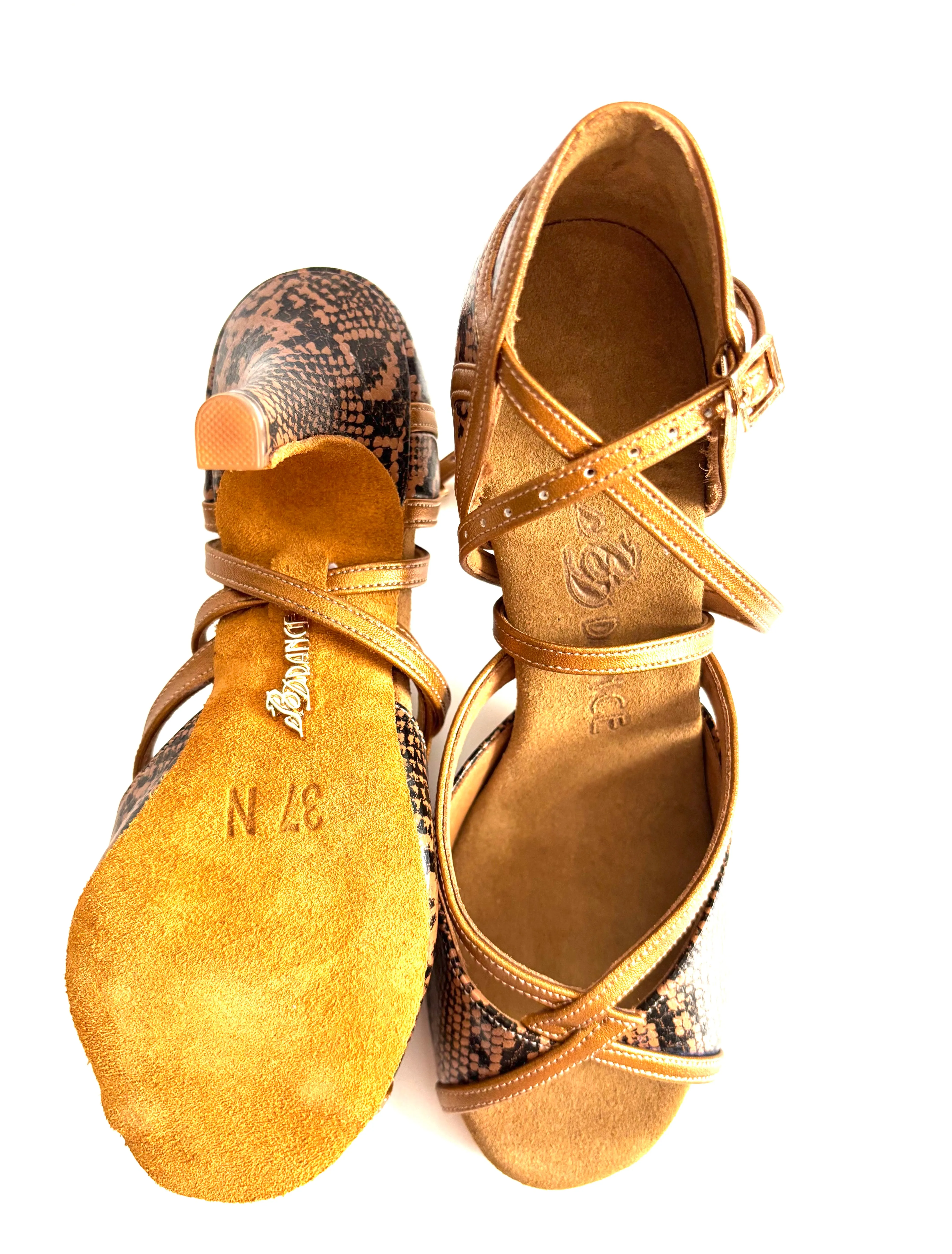 Leather Snake - Latin, Salsa, Bachata dance shoes