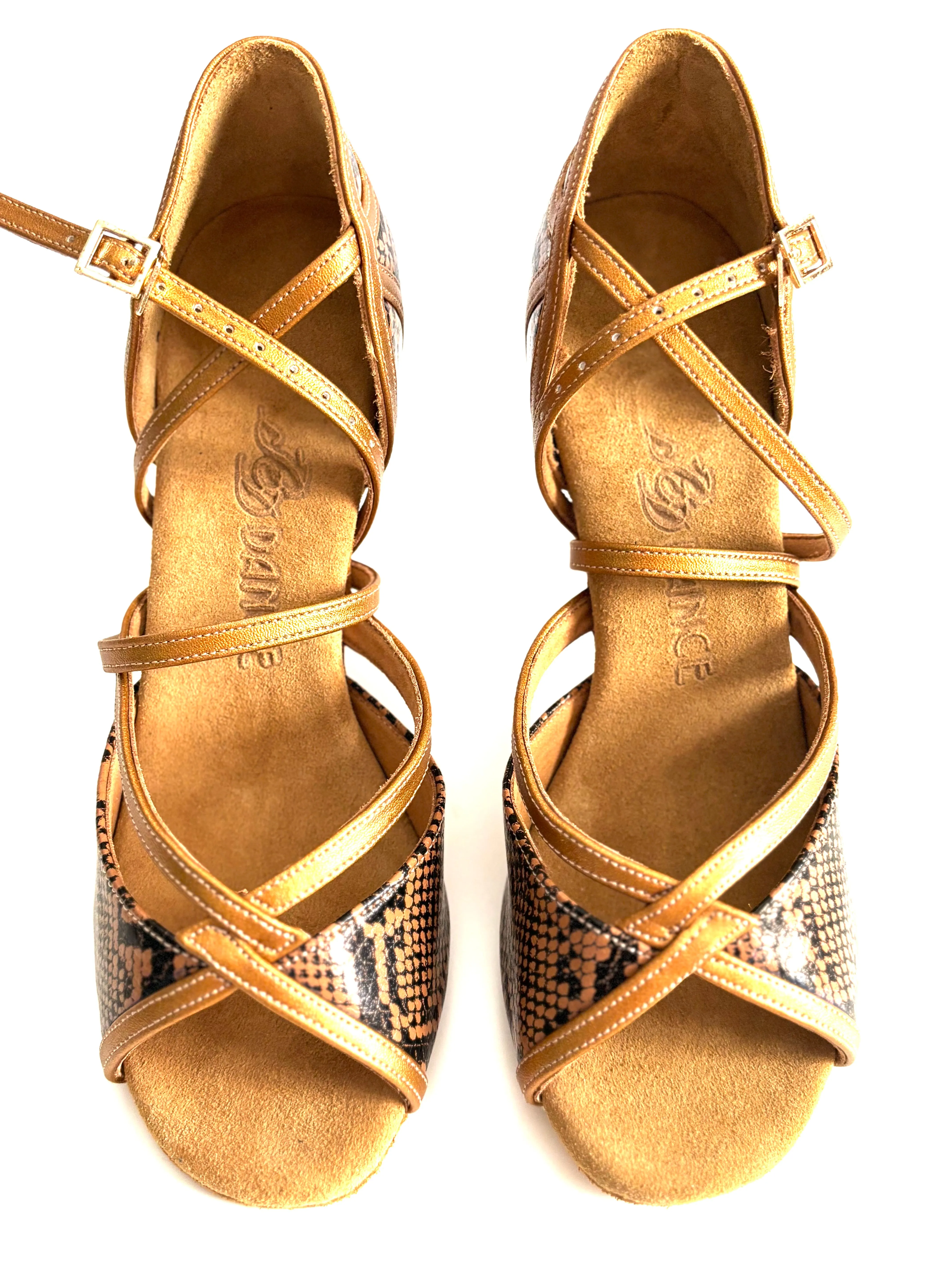 Leather Snake - Latin, Salsa, Bachata dance shoes