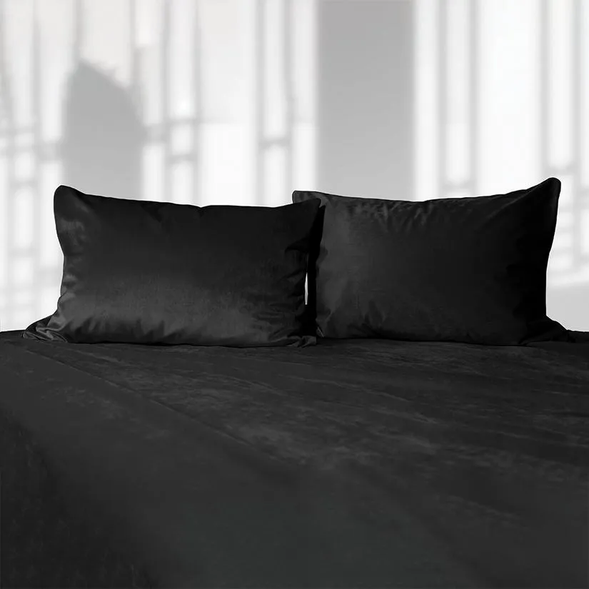 Liberator Fascinator Liquid Velvet Pillows & Sheet Set