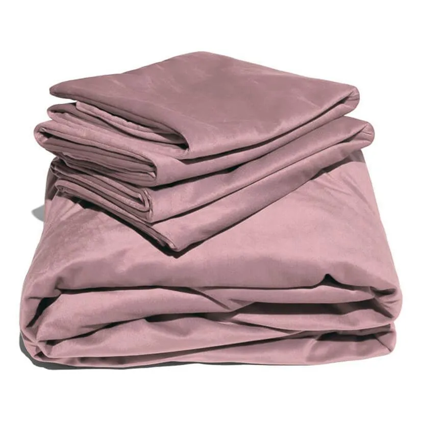 Liberator Fascinator Liquid Velvet Pillows & Sheet Set