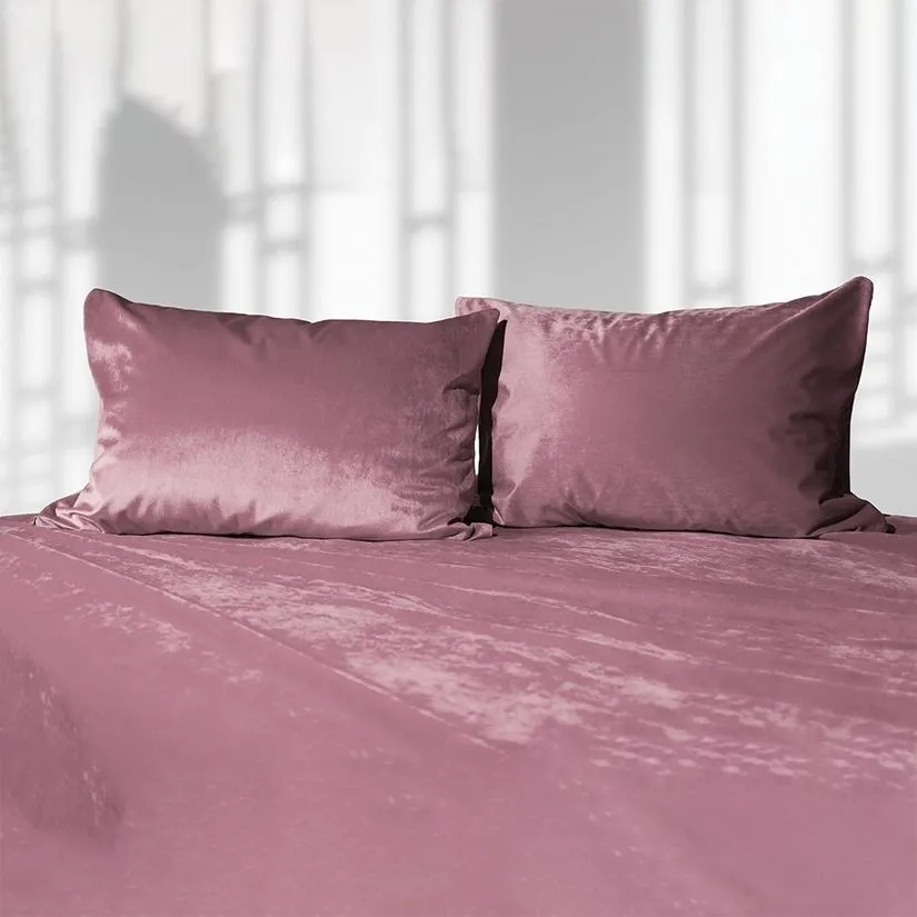 Liberator Fascinator Liquid Velvet Pillows & Sheet Set