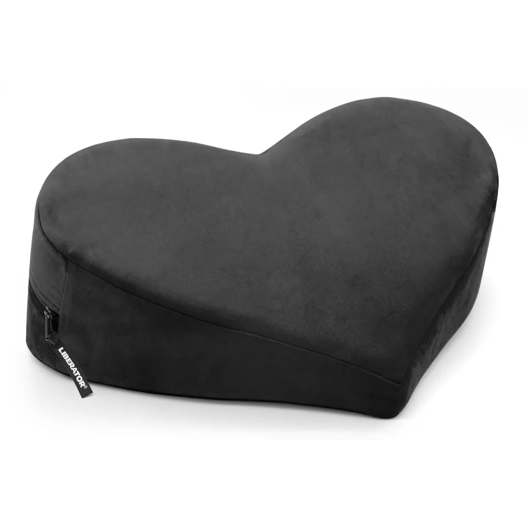 Liberator Heart Wedge Sex Positioning Cushion - Black