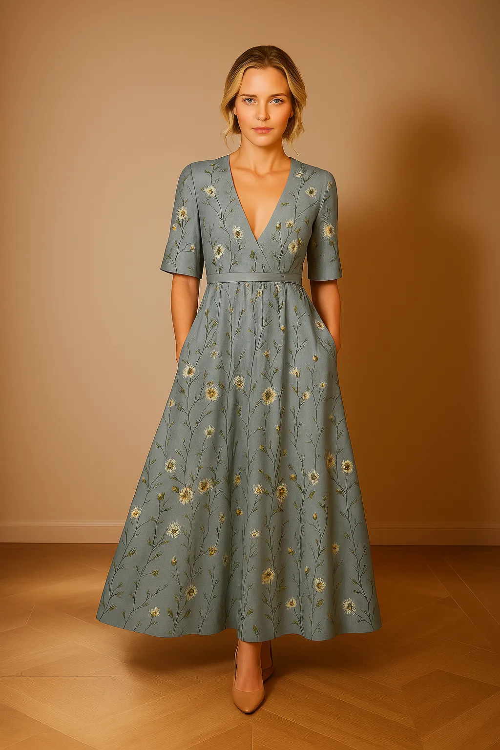 Lisa | Floral print dress