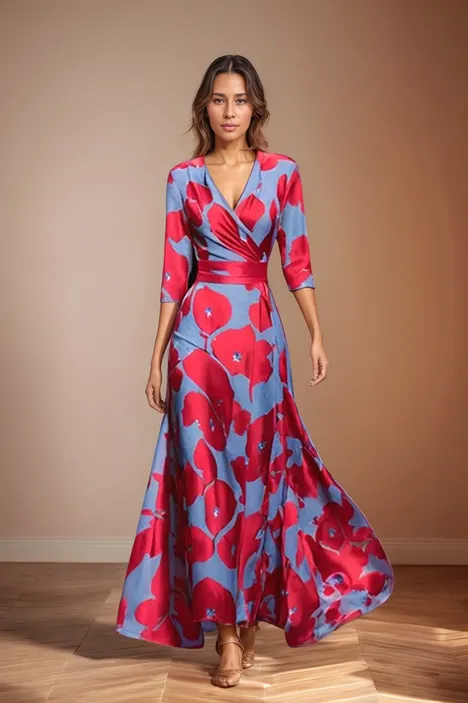 Lisa | Floral print dress