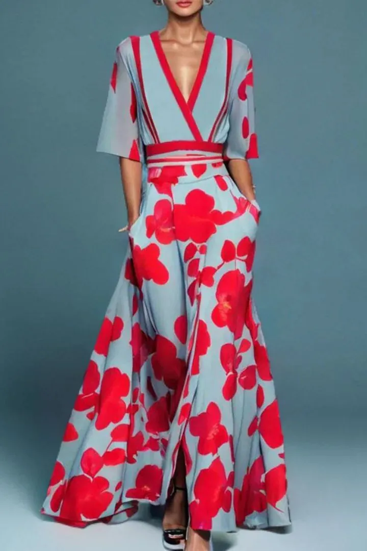 Lisa | Floral print dress
