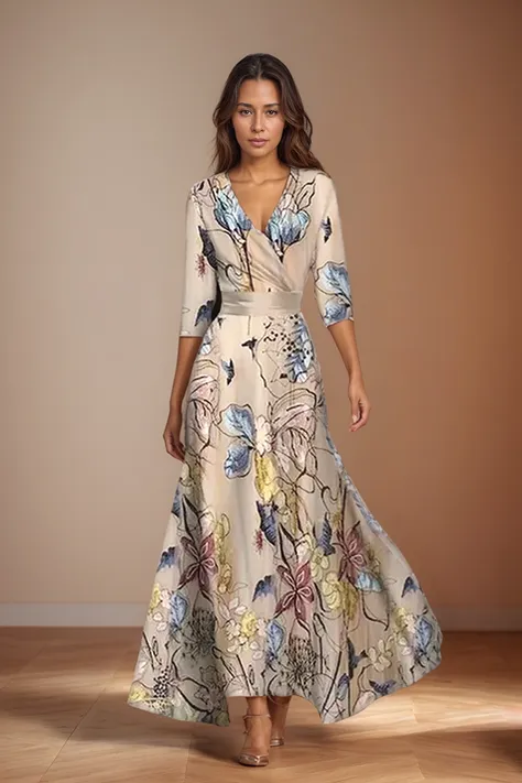 Lisa | Floral print dress