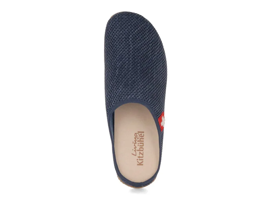 Living Kitzbühel Unisex 'Mesh Slippers', navy
