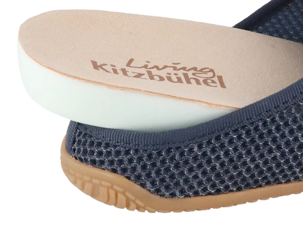 Living Kitzbühel Unisex 'Mesh Slippers', navy