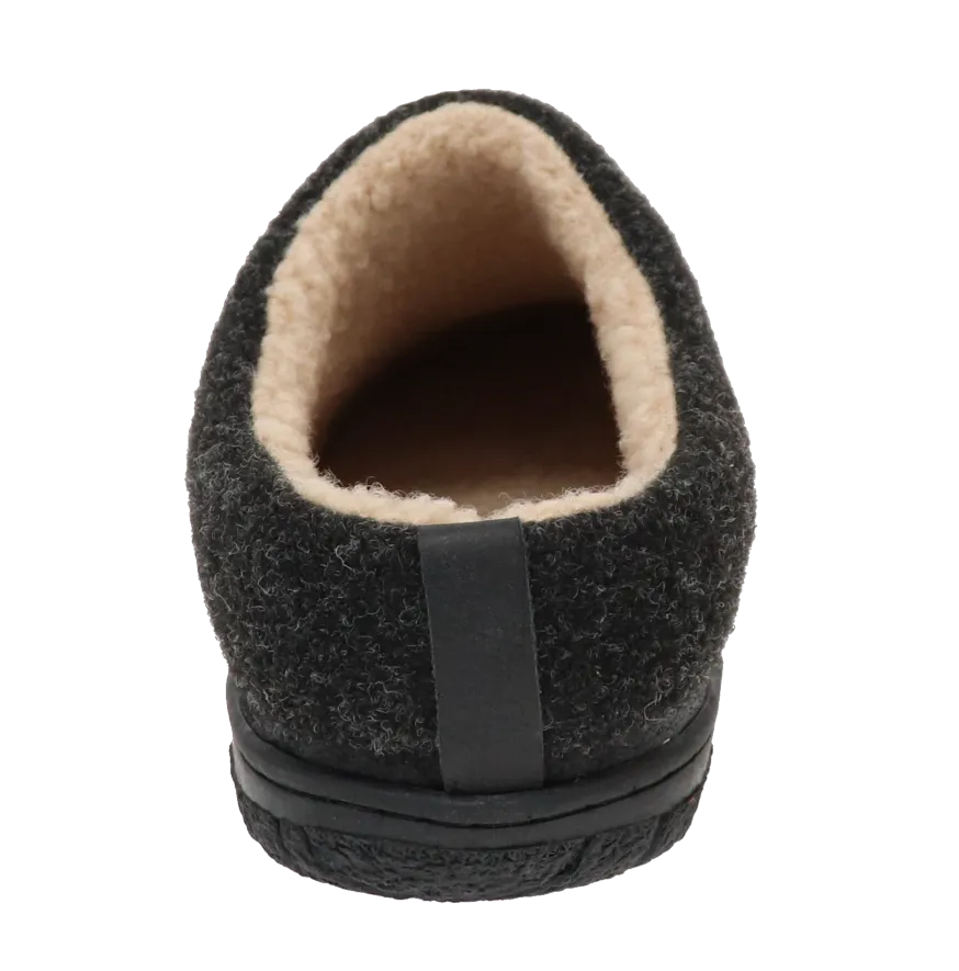 Lucas 3 Black Men's Slipper
