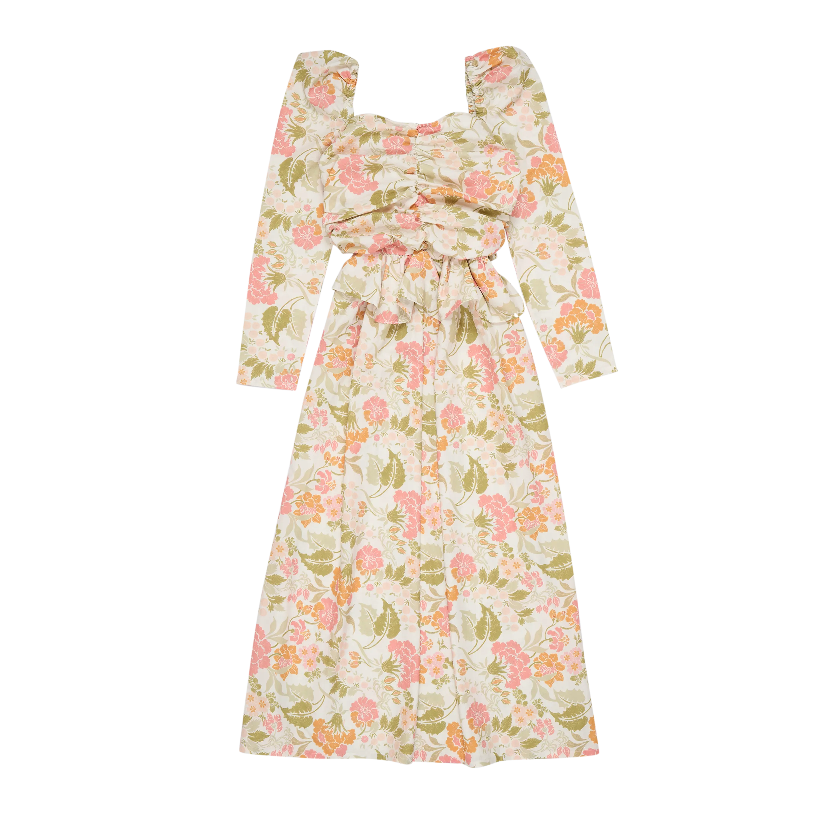 MAMA Rafaella Ruched Floral Dress