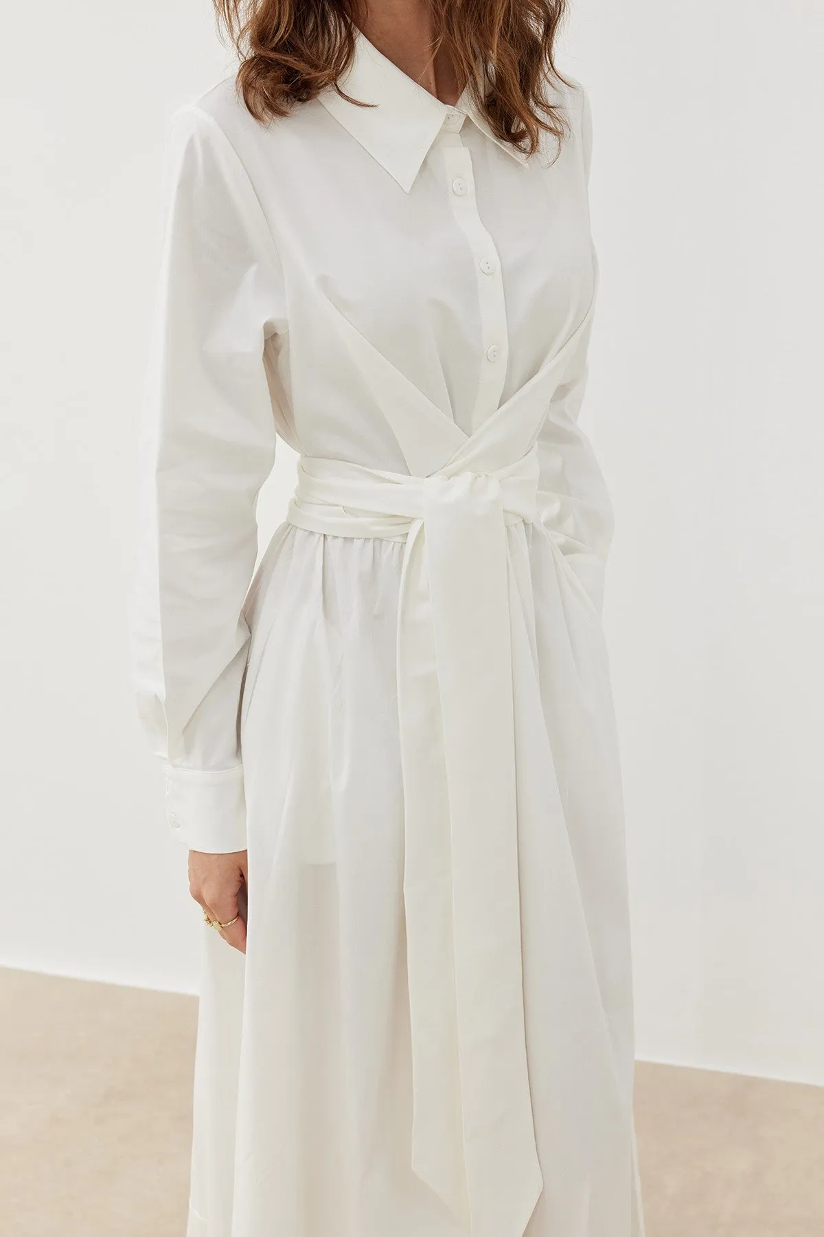 Mera Poplin Dress
