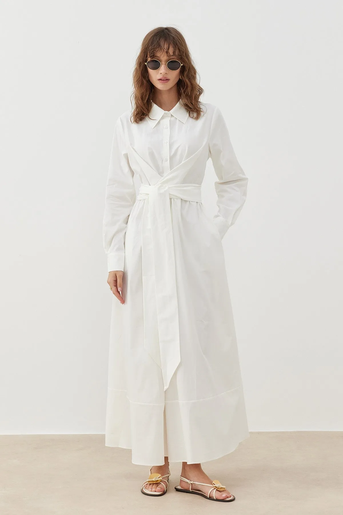 Mera Poplin Dress