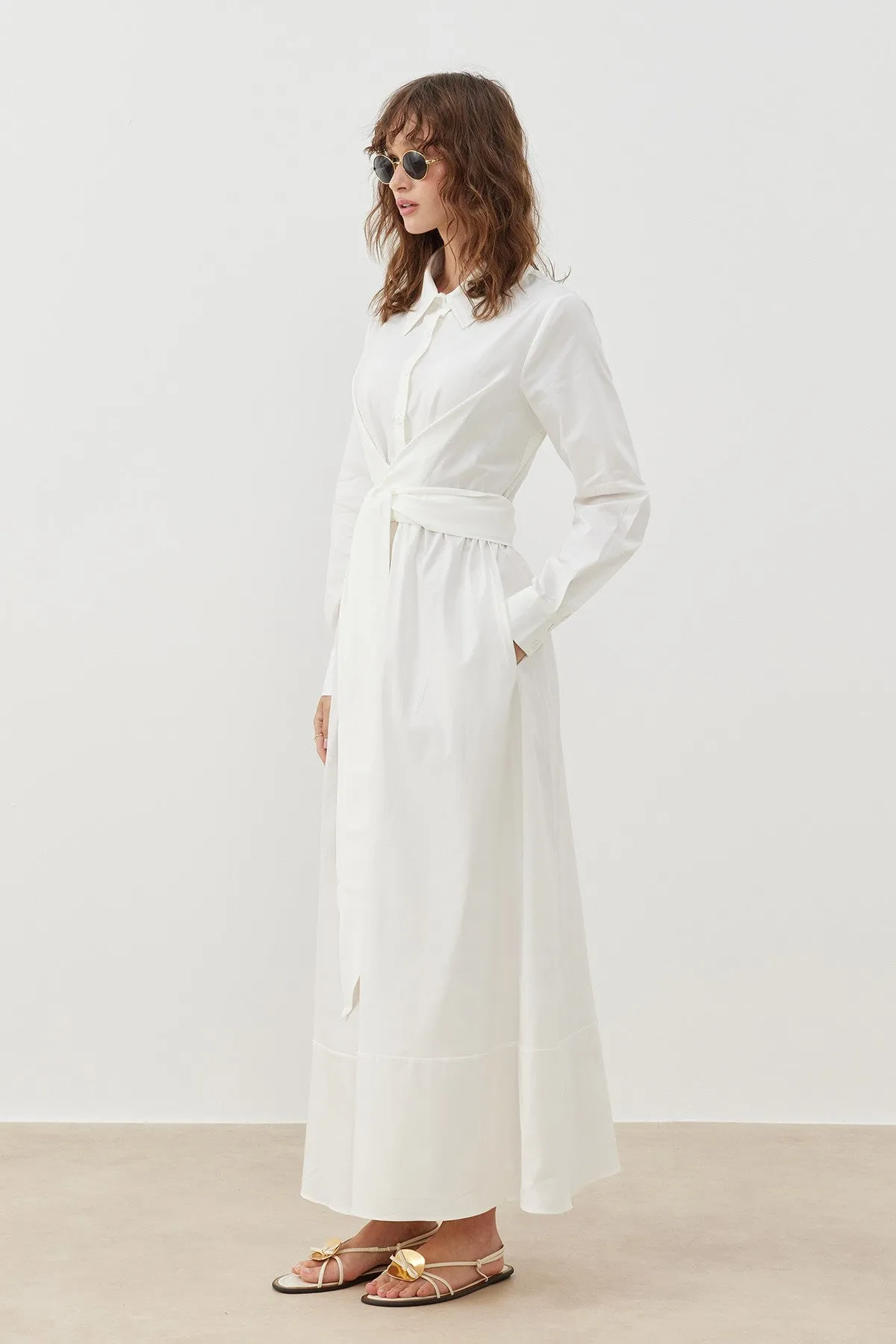 Mera Poplin Dress