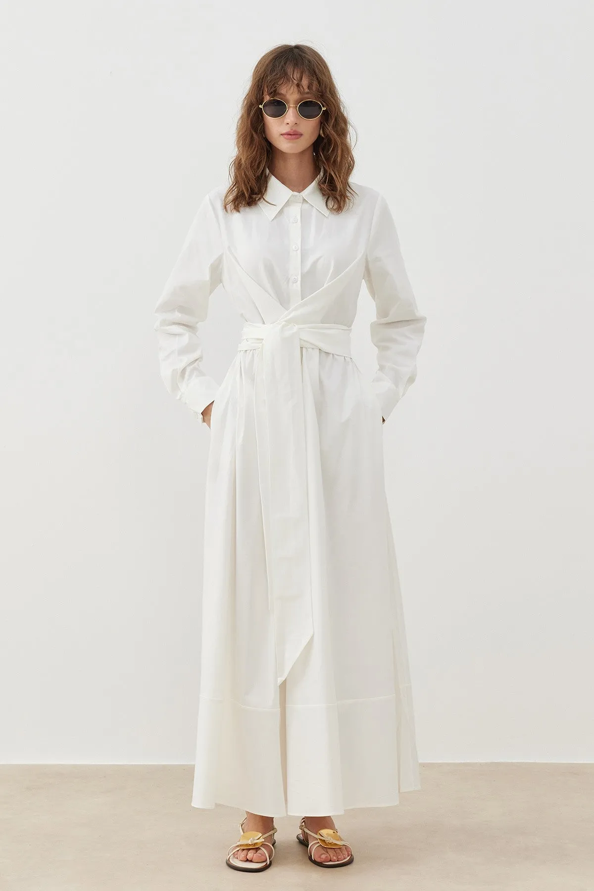 Mera Poplin Dress