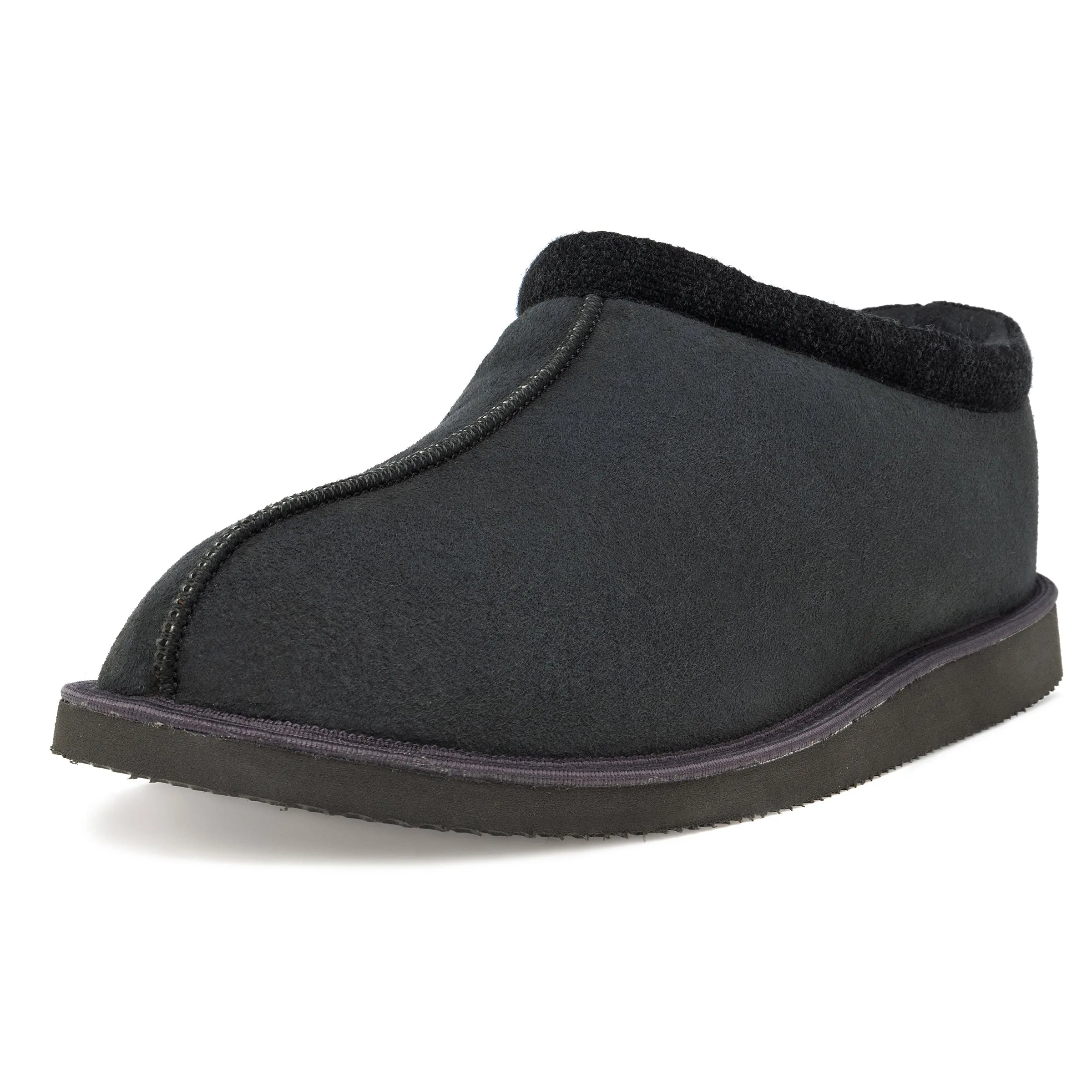 Mhor Sheepskin Slippers - Graphite