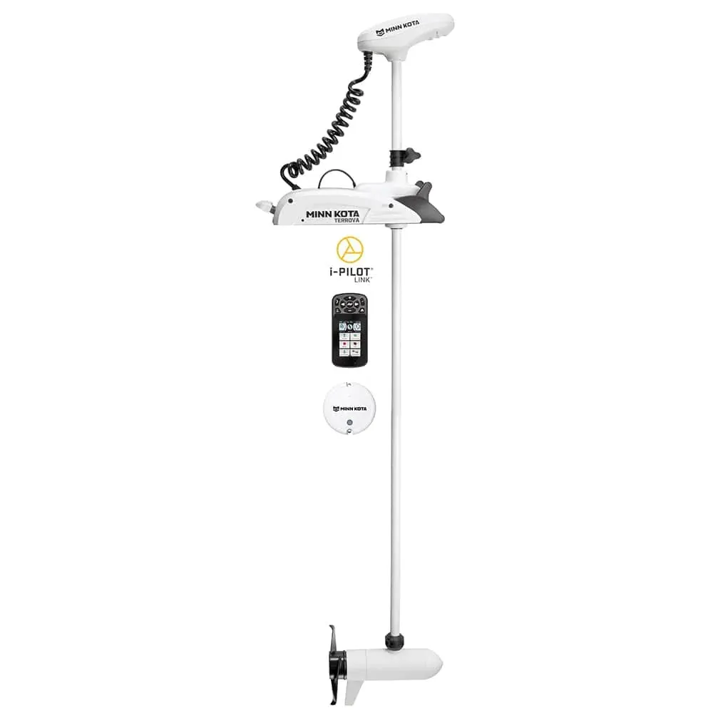 Minn Kota Riptide Terrova 80 Trolling Motor W/I-Pilot Link Bluetooth - 24V-80lb-72"