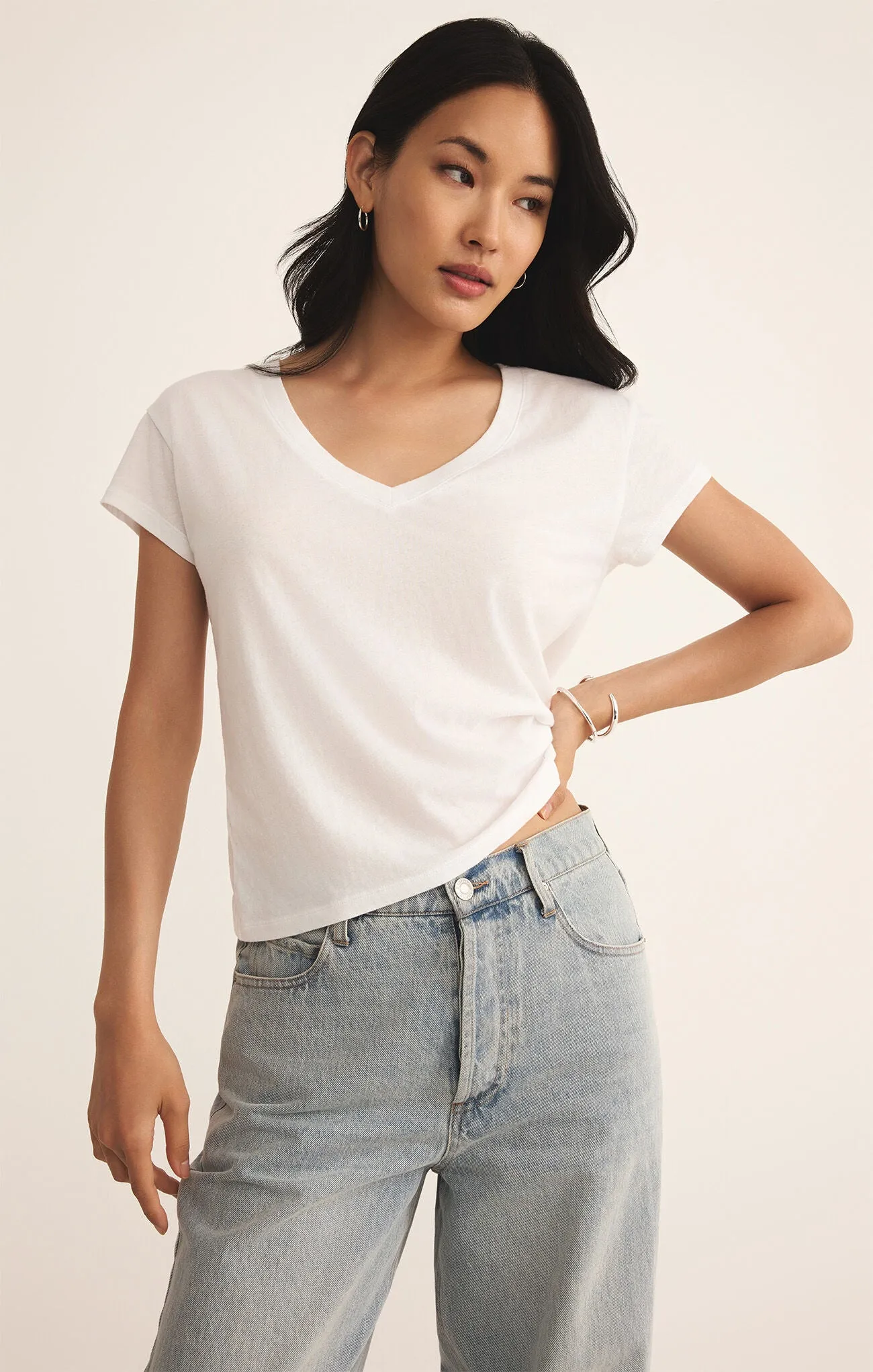 Modern V-Neck Tee