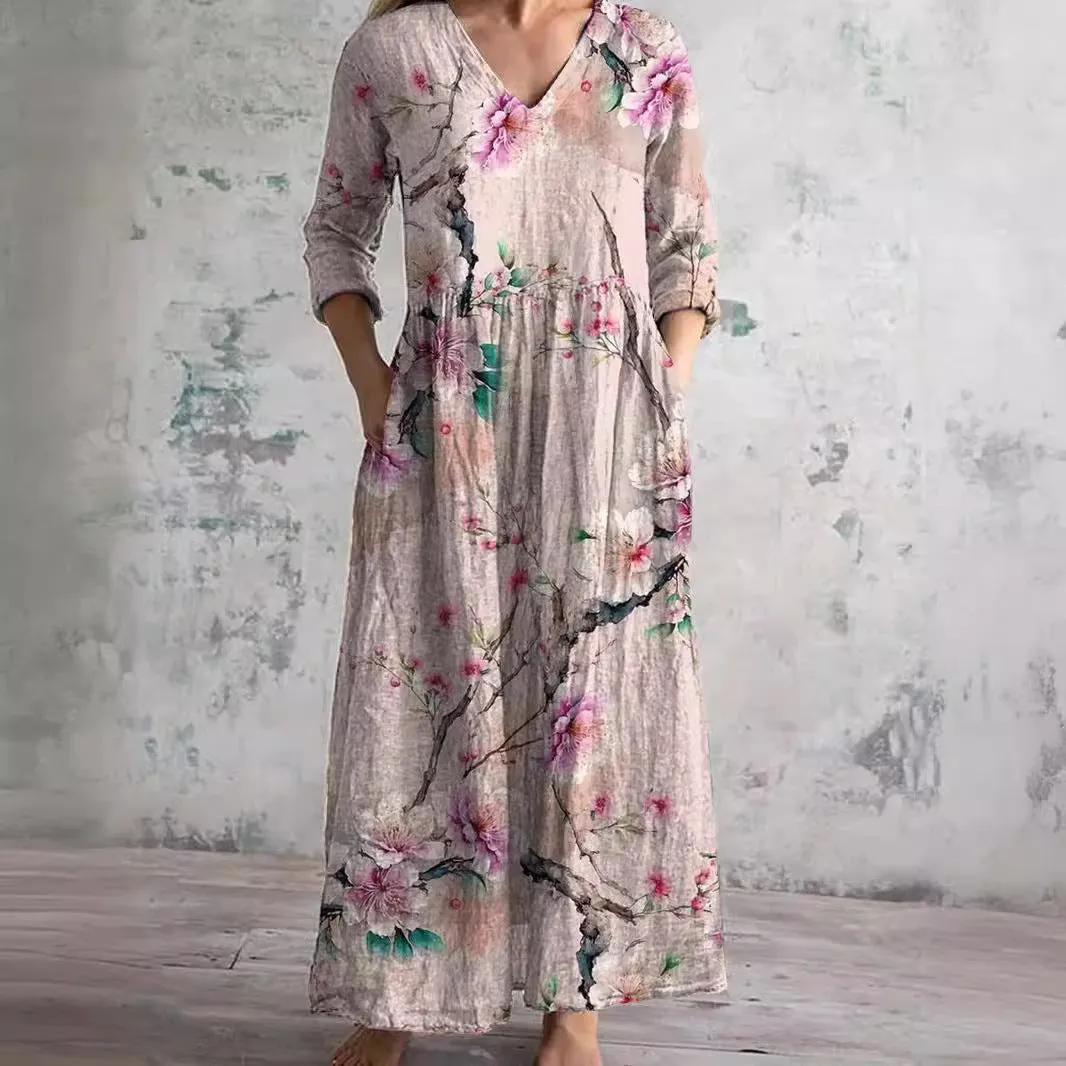 Moira | Timeless Floral Maxi Dress