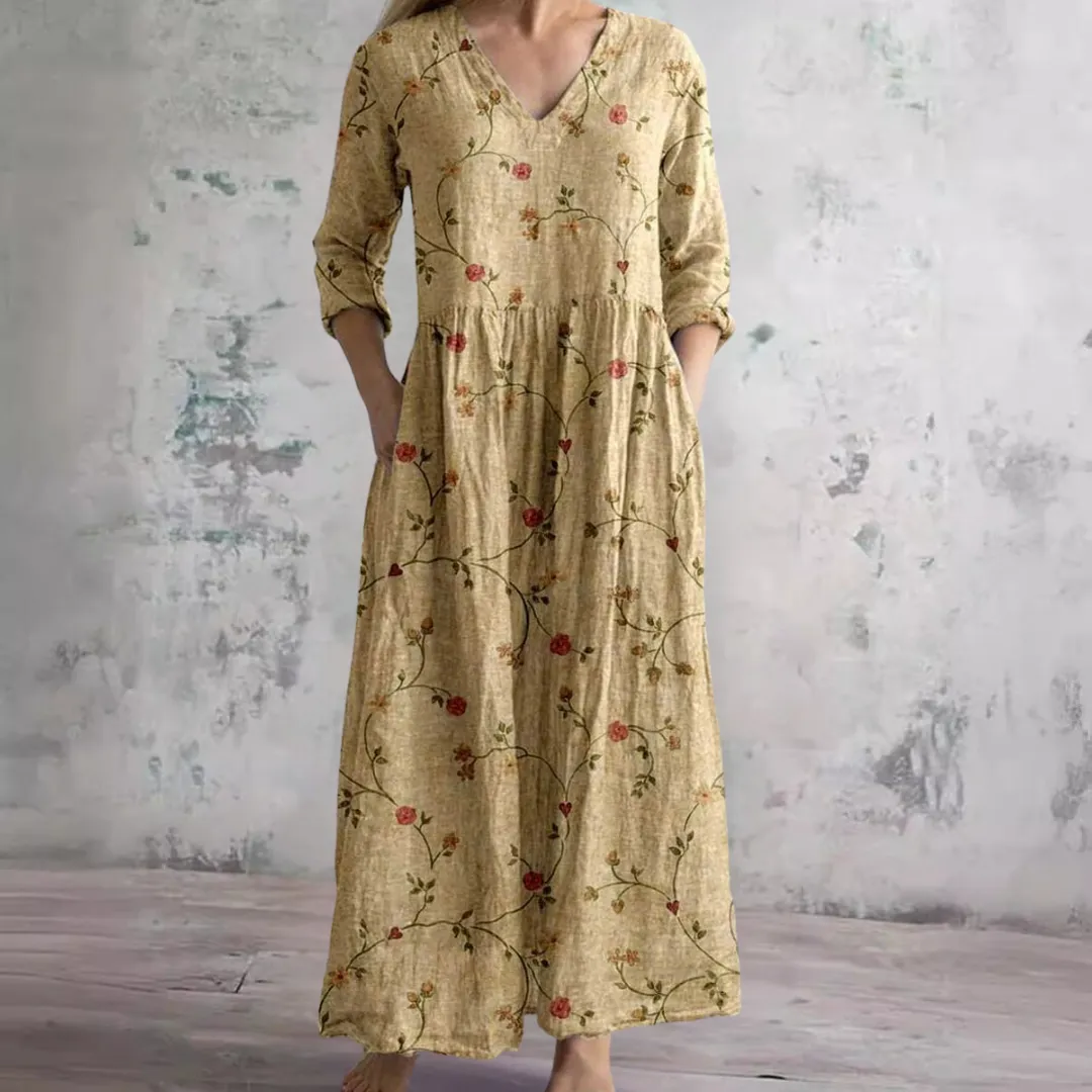 Moira | Timeless Floral Maxi Dress