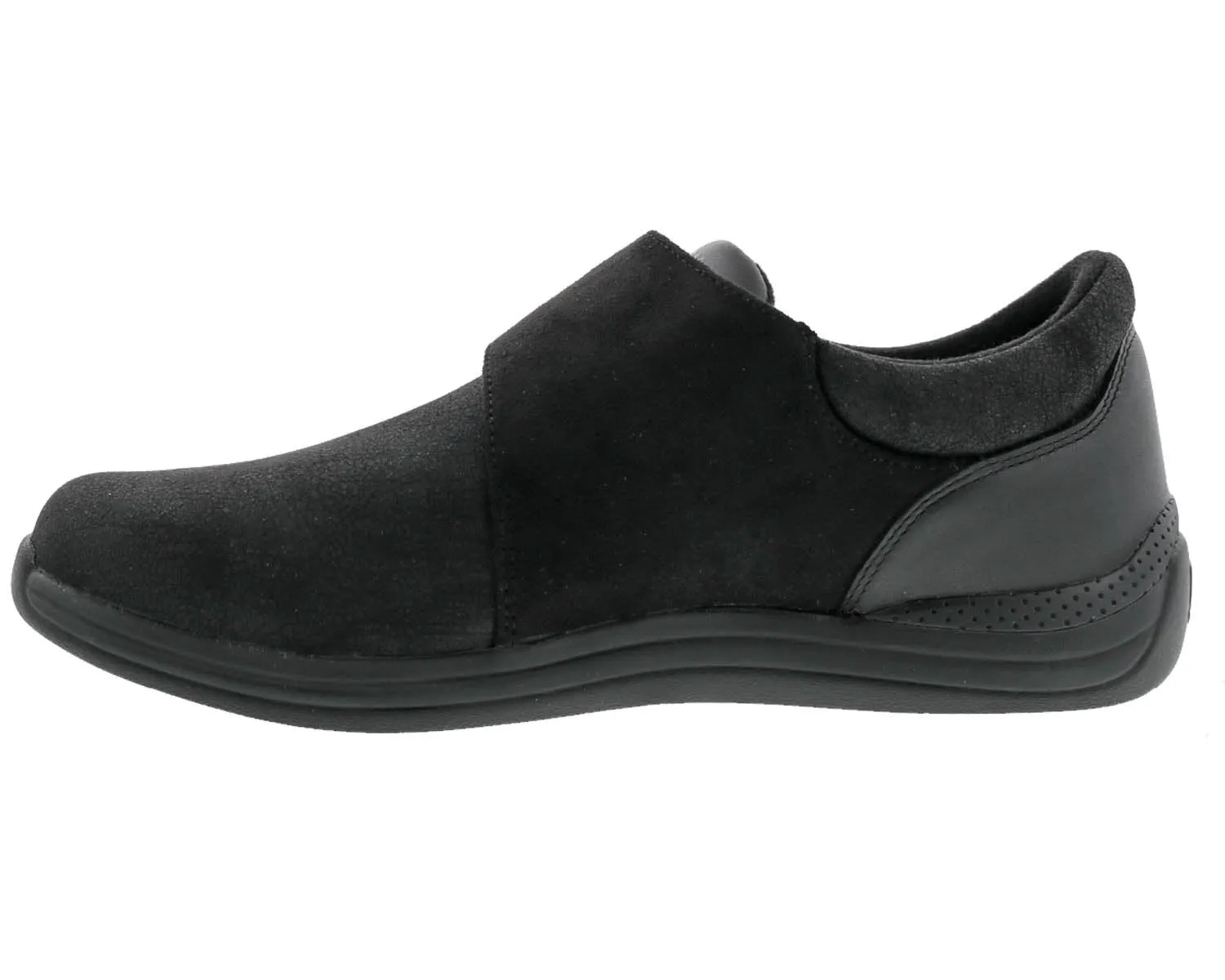 MOONLITE Black Stretch Leather