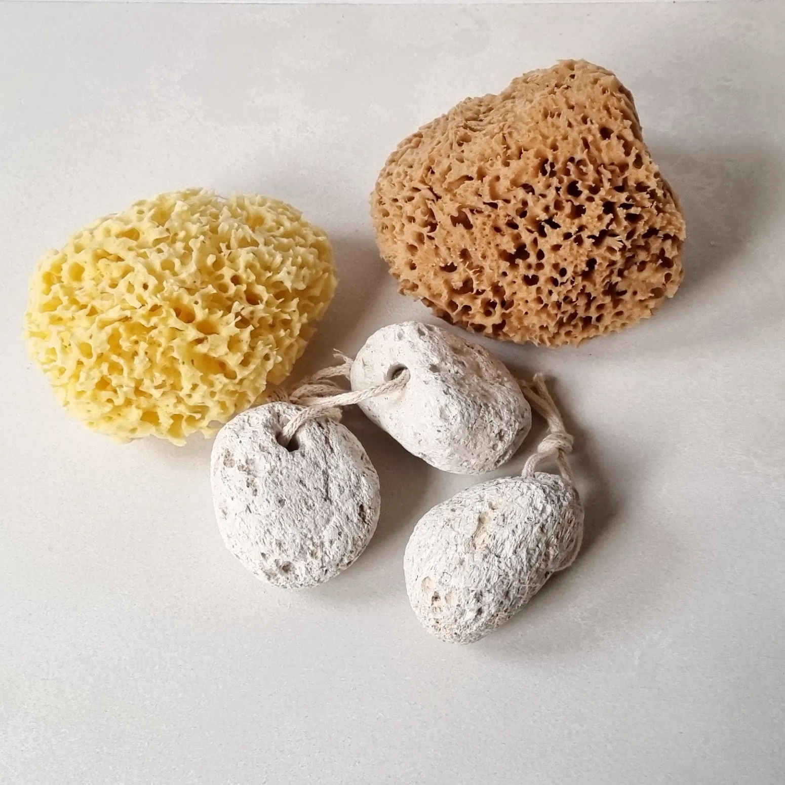 Natural Lava Pumice Stone On A Rope