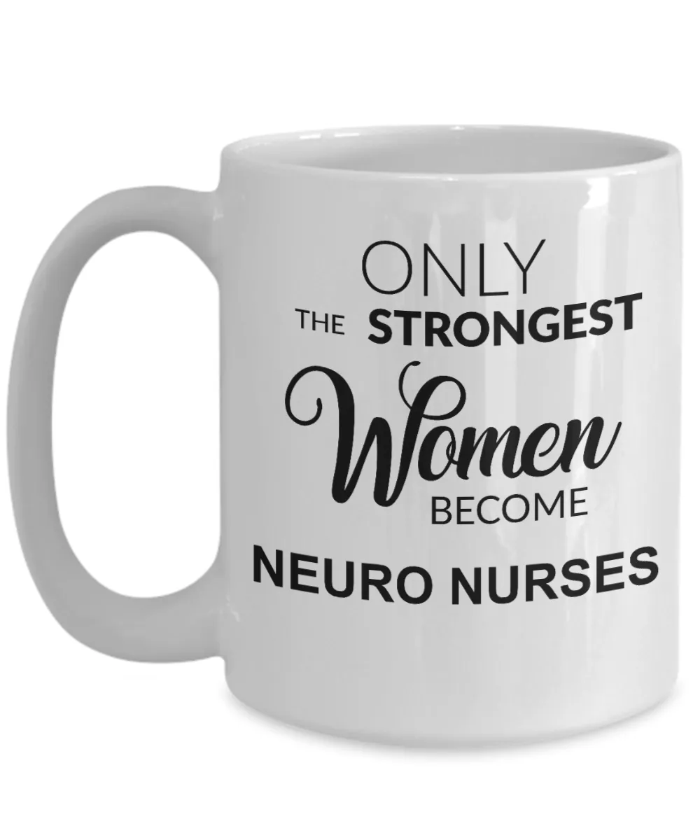 Neuro Nurse Mug, Neurology Nurse, Neurologist, Neuroscience Nurse, Eeg, Brain Nurse Coffee Cup