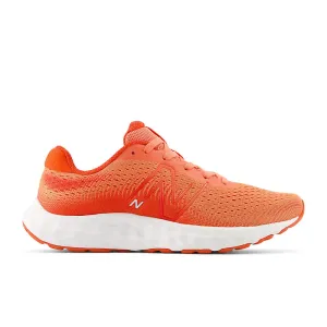 New Balance 520v8 (Womens) - Gulf red with linen and silver metallic