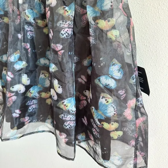 NWT Lulu’s Pretty Whimsical Butterfly Organza Dress Medium