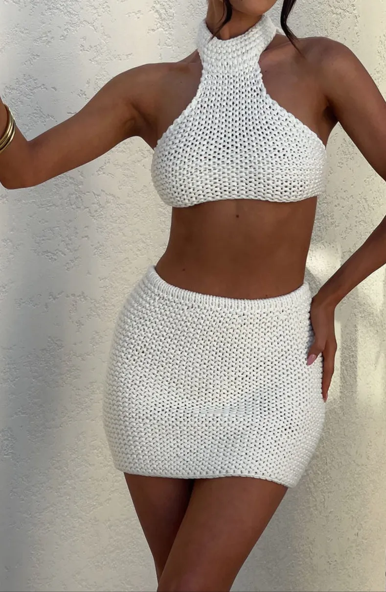 Olivia Mini Skirt - Ivory