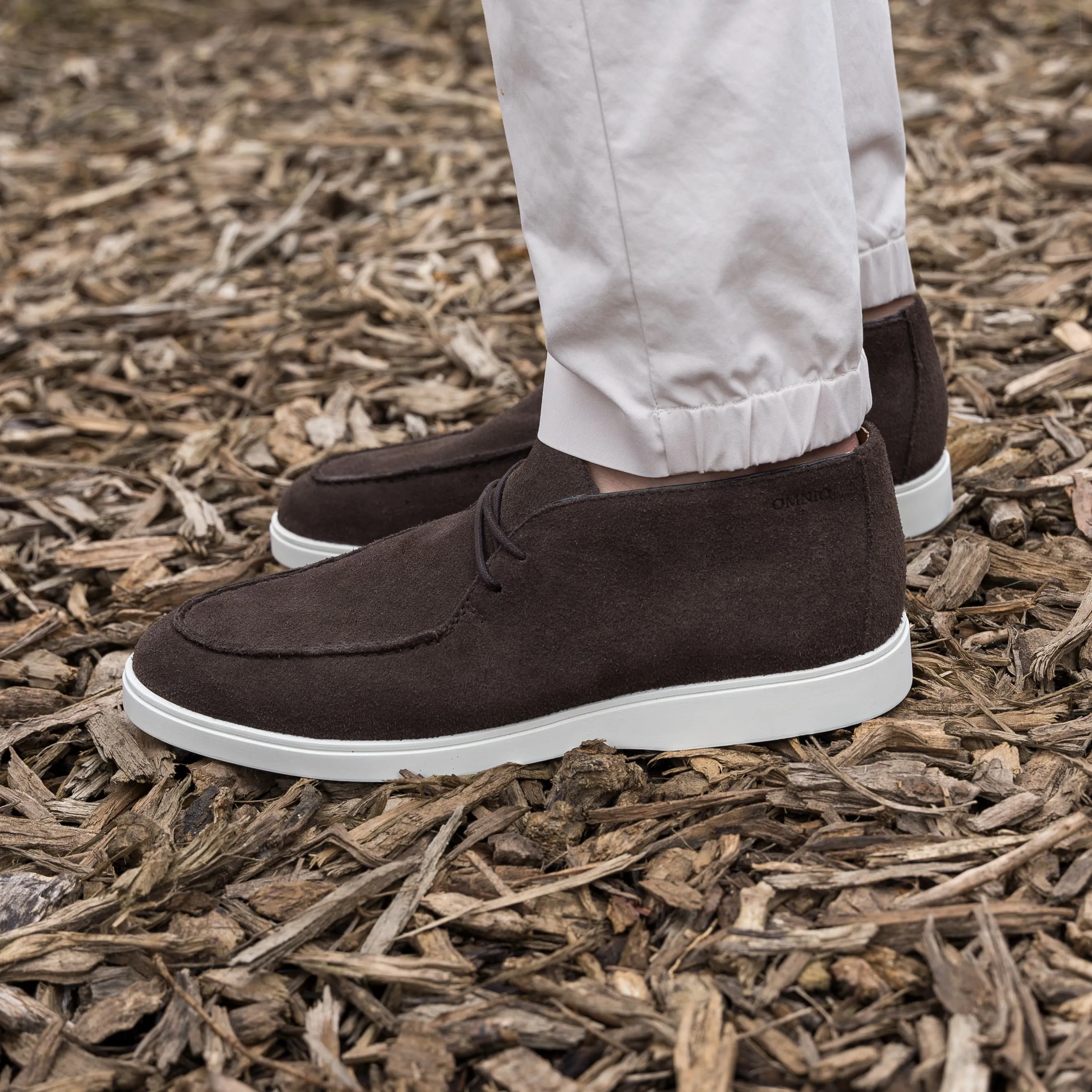 Omnio CAVE MOC CHUCKA Marrone Velours