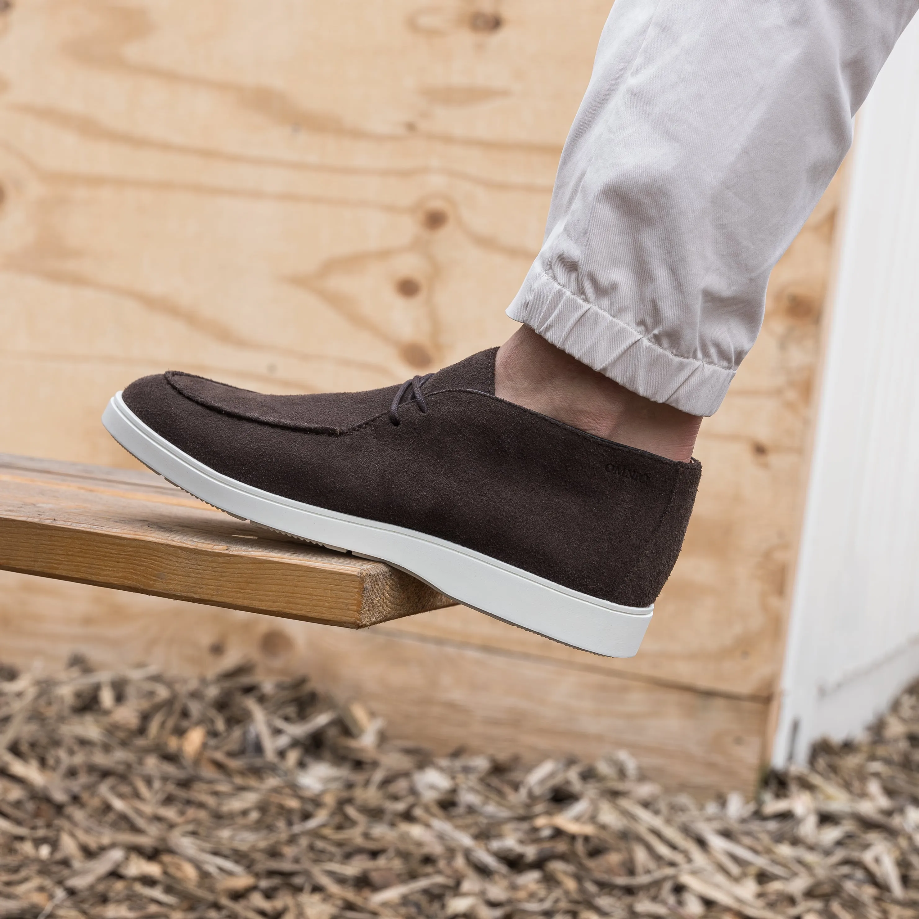 Omnio CAVE MOC CHUCKA Marrone Velours
