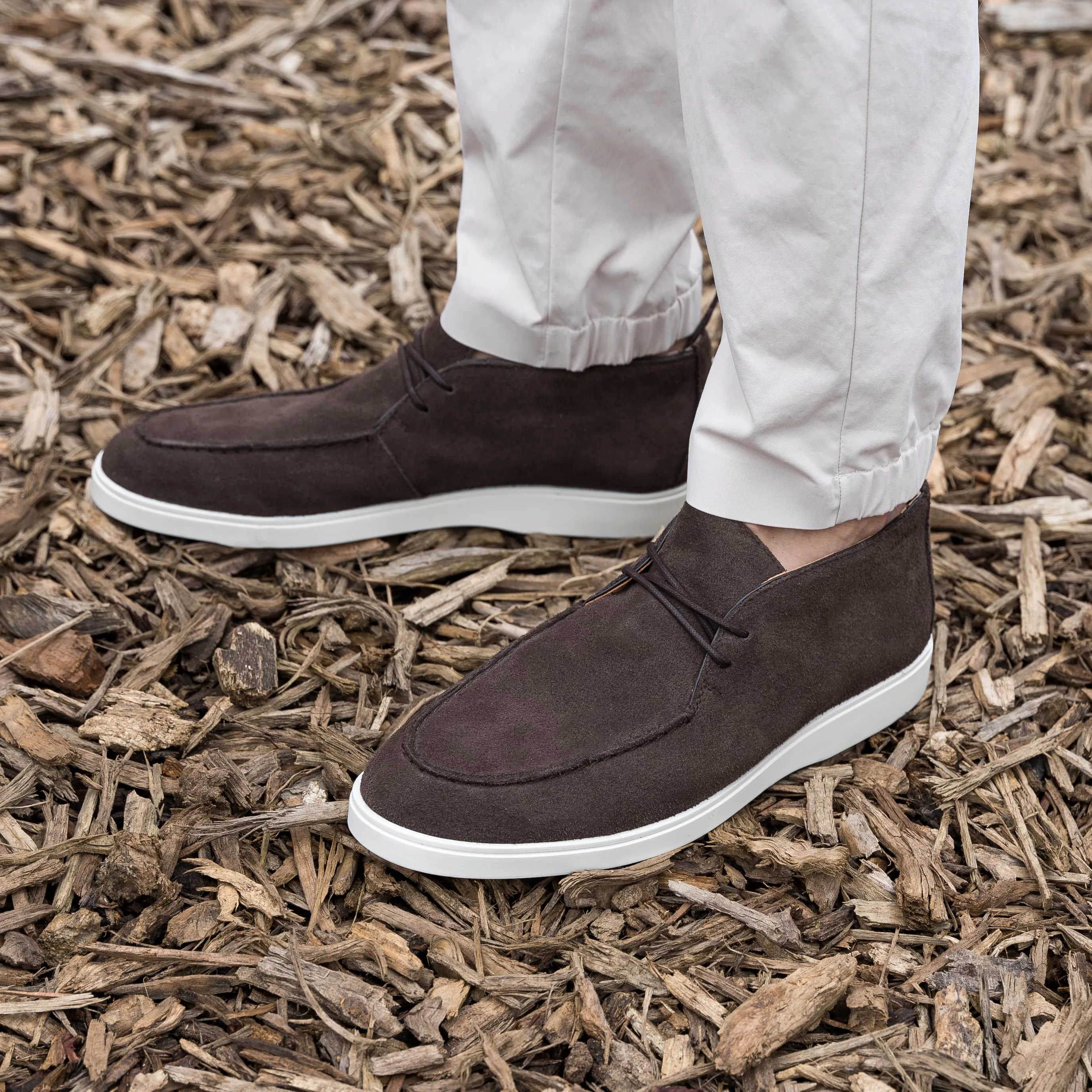 Omnio CAVE MOC CHUCKA Marrone Velours