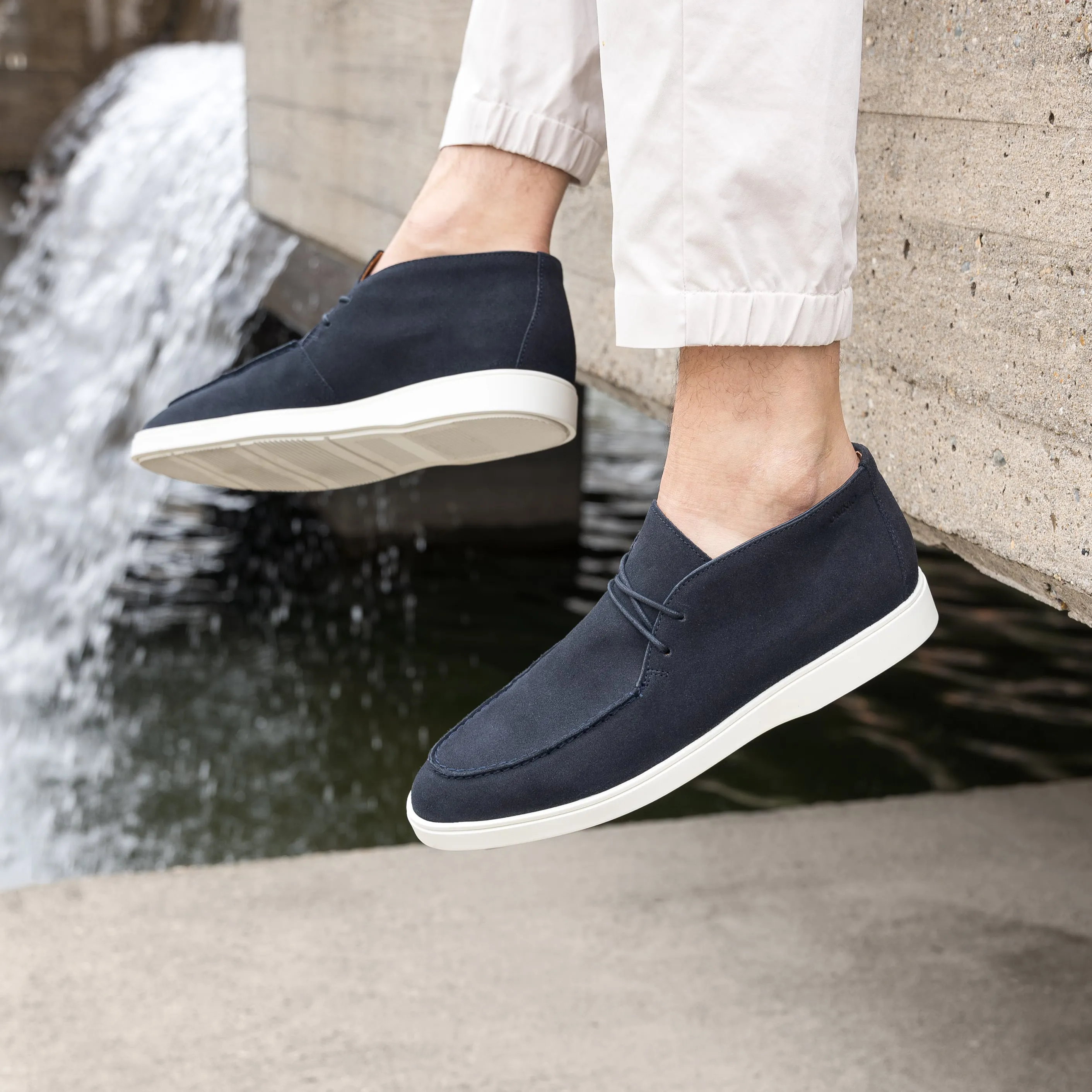 Omnio CAVE MOC CHUCKA Navy Velours