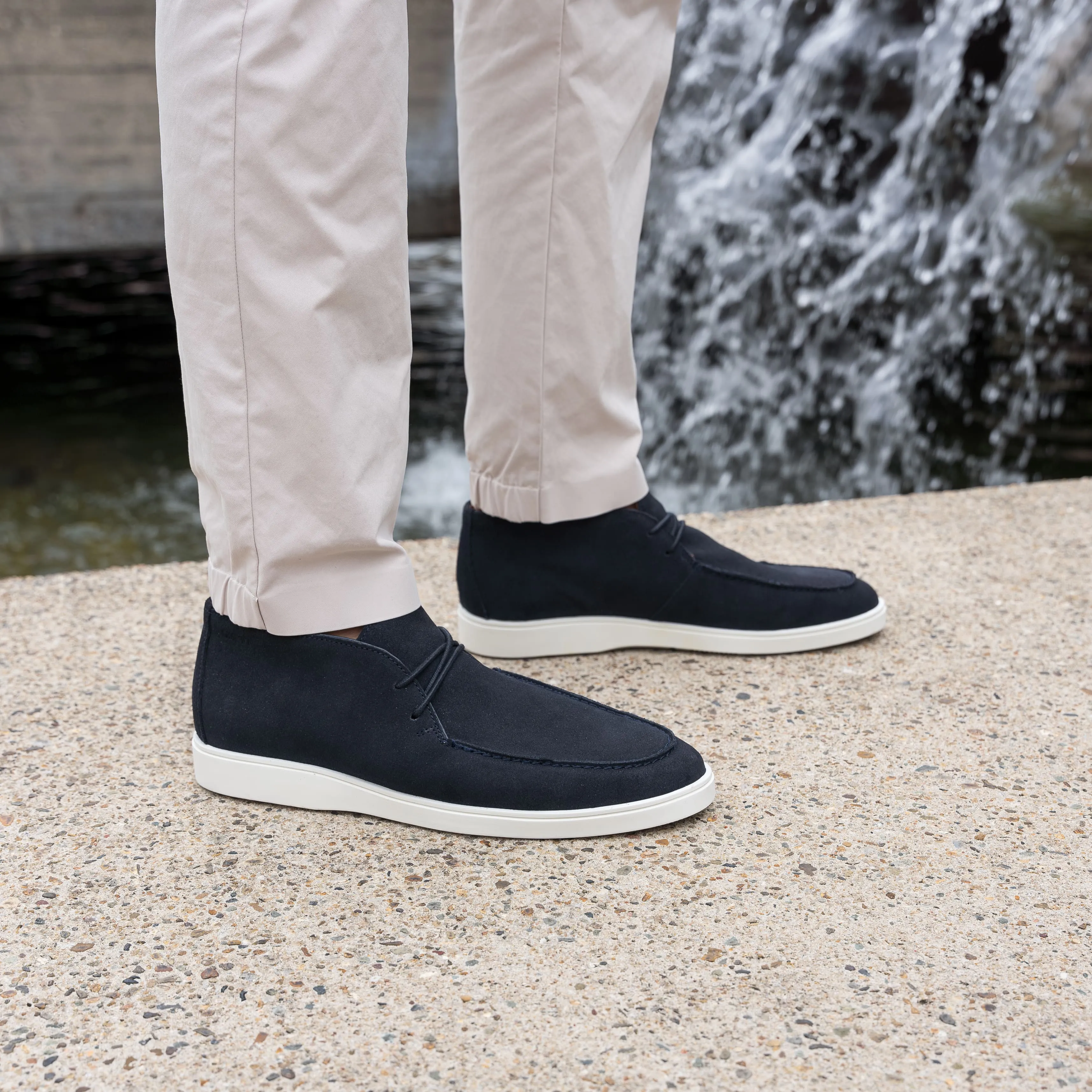 Omnio CAVE MOC CHUCKA Navy Velours